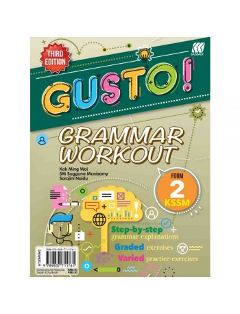 GUSTO GRAMMAR WORKOUT FORM 2 KSSM (ISBN: 9789837711761)