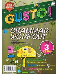 GUSTO GRAMMAR WORKOUT FORM 3 (ISBN: 9789837711778) GUSTO GRAMMAR WORKOUT FORM 3 (ISBN: 9789837711778)
