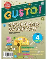 GUSTO GRAMMAR WORKOUT FORM 4 (ISBN: 9789837711785) GUSTO GRAMMAR WORKOUT FORM 4 (ISBN: 9789837711785)