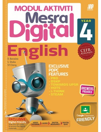 MODUL MESRA DIGITAL KSSR ENGLISH YEAR 4 (ISBN: 9789837719545)