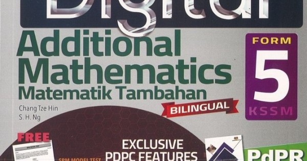 MODUL AKTIVITI MESRA DIGITAL ADDITIONAL MATHEMATICS FORM 5 (ISBN