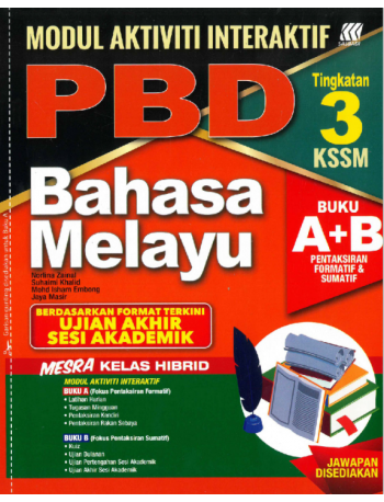 MODUL INTERAKTIF PBD UASA KSSM BAHASA MELAYU TING. 3 (ISBN: 9789837731813)