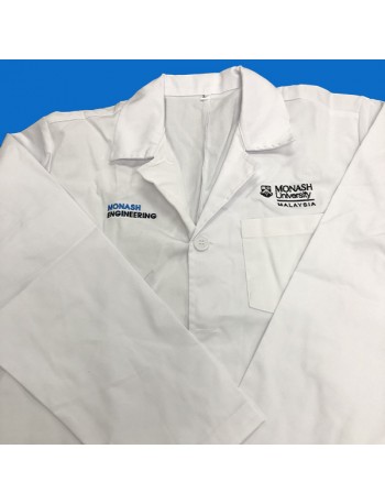 MONASH ENGINEERING LABCOAT (PLEASE CHOOSE YOUR SIZE)