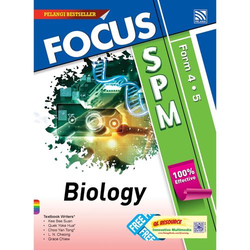 BIOLOGY RB F4 F5 FOCUS SPM BIOLOGY(ISBN: 9789830081861)