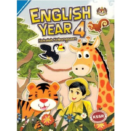BUKU TEKS ENGLISH YEAR 4 (ISBN: 9789834612955)