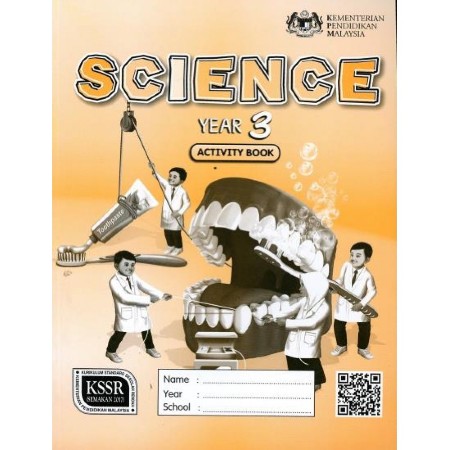 ACTIVITY BOOK SCIENCE YEAR 3 DLP (ISBN: 9789834922160)