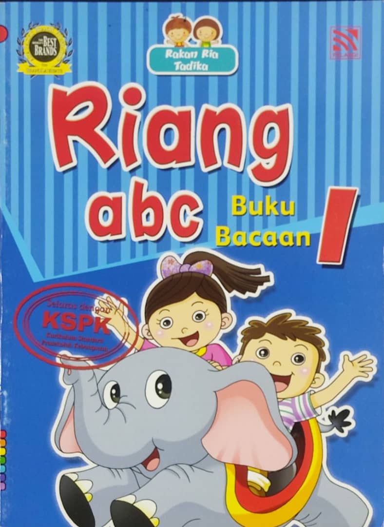 PELANGI RAKAN RIA TADIKA RIANG ABC BUKU BACAAN 1 (SGAM 15501)