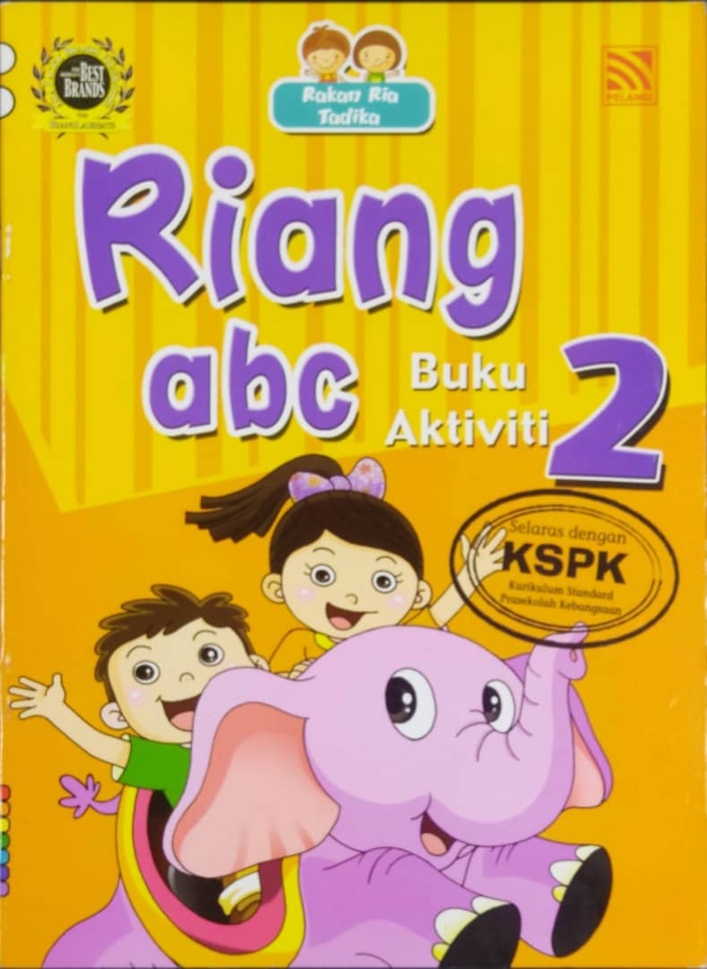 PELANGI RAKAN RIA TADIKA RIANG ABC BUKU AKTIVITI 2(SGAM 15504)