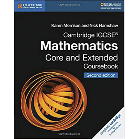 CAMBRIDGE IGCSE MATHEMATICS CORE AND EXTENDED COURSEBOOK (ISBN: 9781108437189)