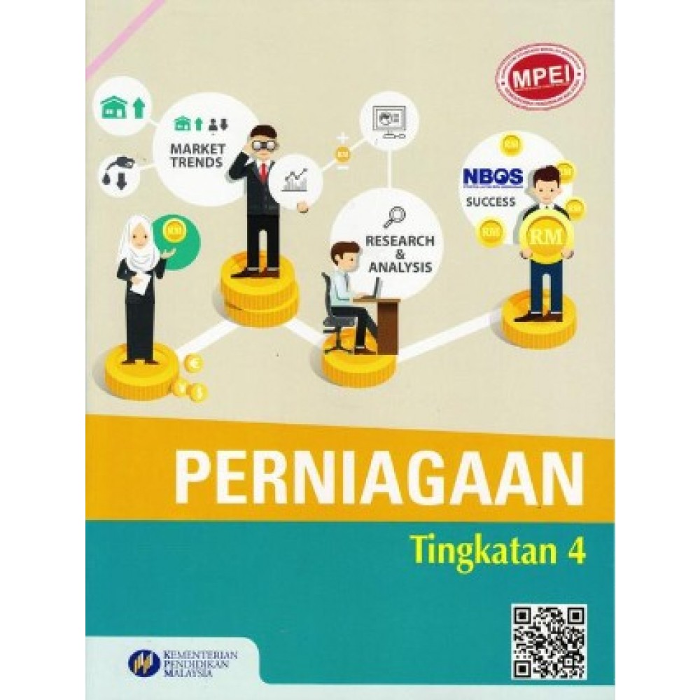 BUKU TEKS PERNIAGAAN TINGKATAN 4 (ISBN: 9789674392772)